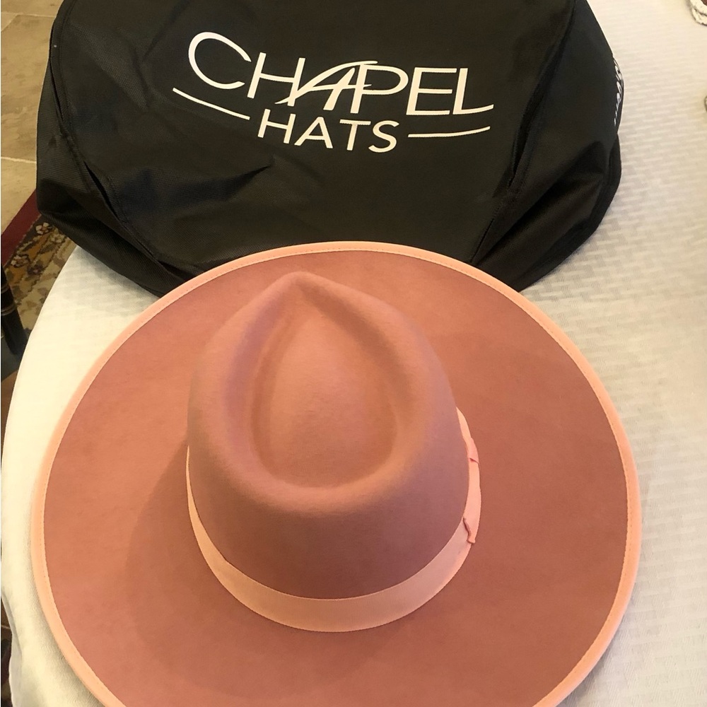 Dusty Pink Hat by Angela & William, NWT